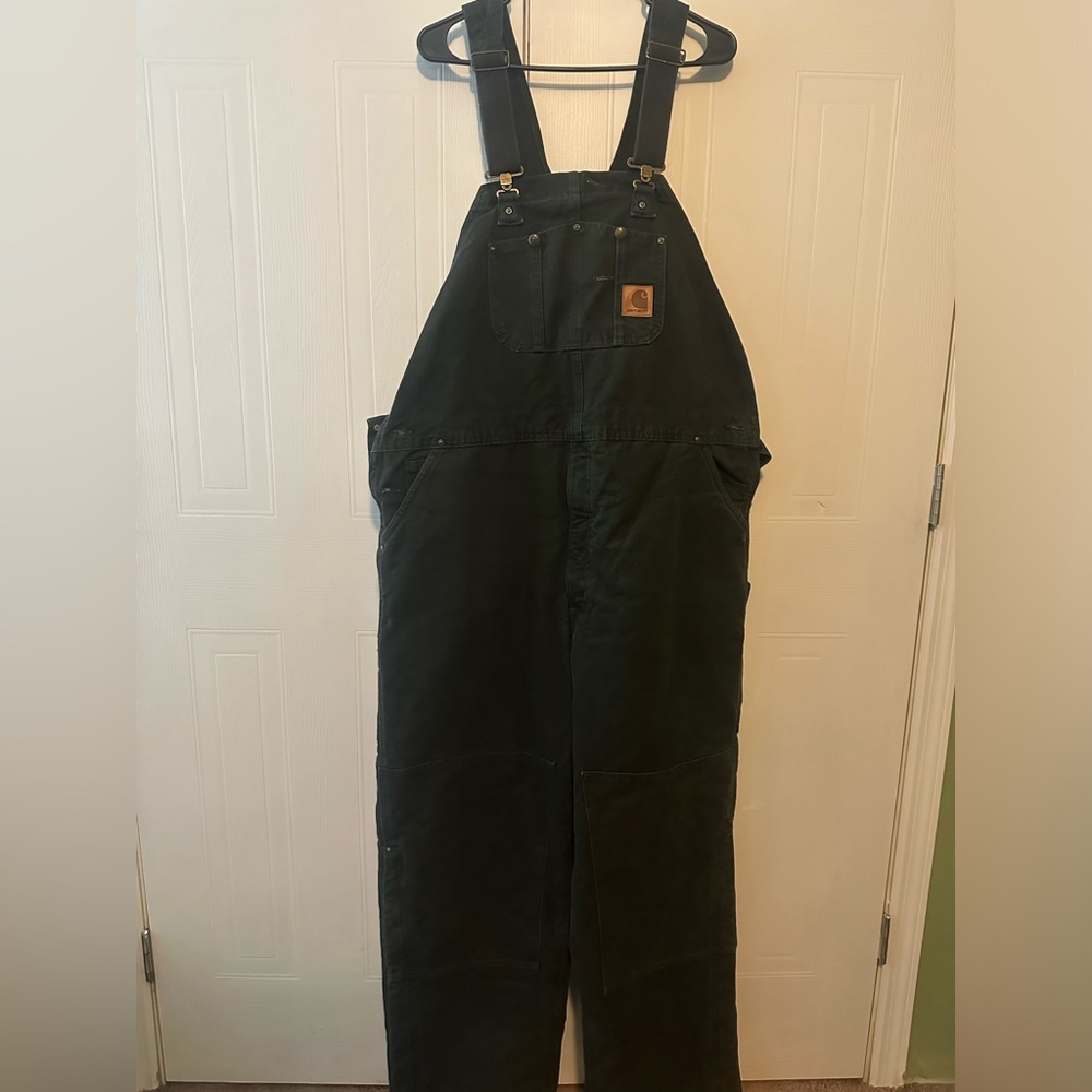 Mens Carhartt Insulated Bibs